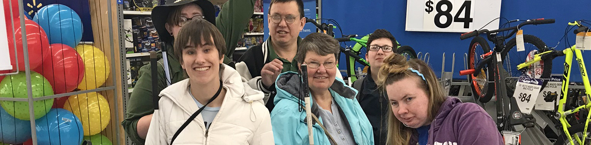 Utah chapter members smile together during a shopping trip.